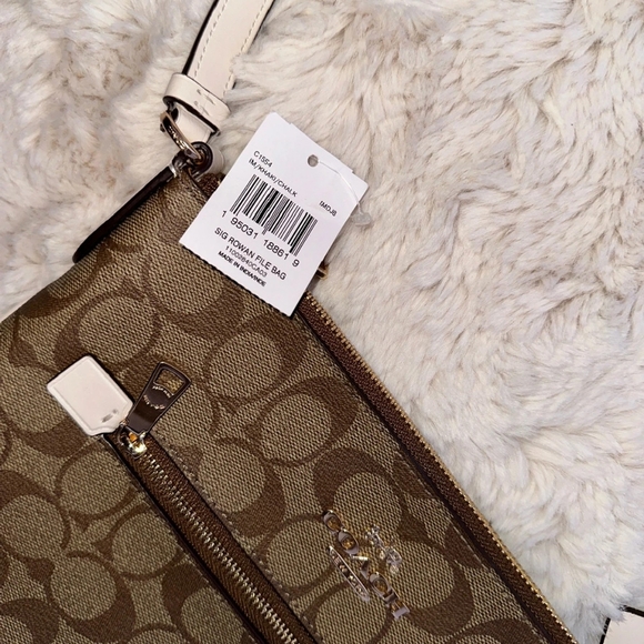 Coach Sig Rowan File Bag - Picture 6 of 6